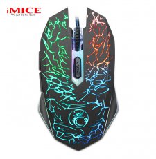 Mouse Gaming IMICE X5 Dây dù - Led 7 màu