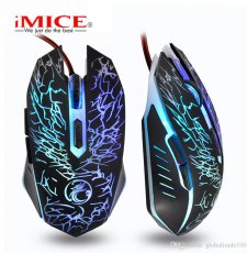 Mouse Gaming IMICE X5 Dây dù - Led 7 màu