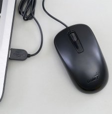 Chuột máy tính Genius DX120 USB - Hàng Chính Hãng