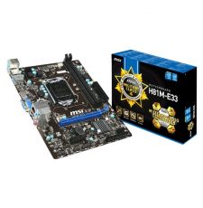 MAIN MSI H81M-E33 ( VGA-HDMI) CHÍNH HÃNG